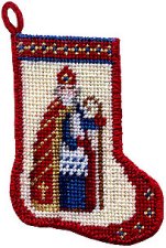 French Father Christmas Stocking