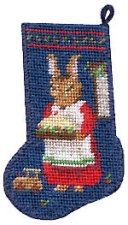 Mrs. Rabbit Christmas Stocking