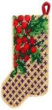 Royal Holly Christmas Stocking