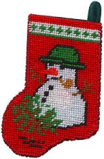 Snowman Christmas Stocking