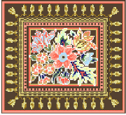 Chippendale Rose Rug
