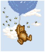 Bear and Balloon Hanging