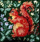 Cluny Squirrel Pillow
