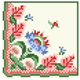 Corner Thistle Pillow