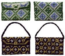 Repeat-Pattern Purses